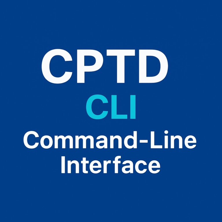 CPTD CLI