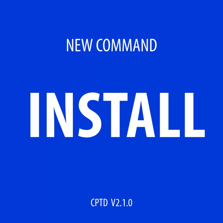 New Command: cptd install — Install and manage CPTD CLI plugins from official repository